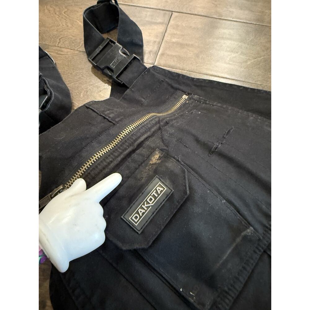 Men's Black Overalls - Picture 14 of 15
